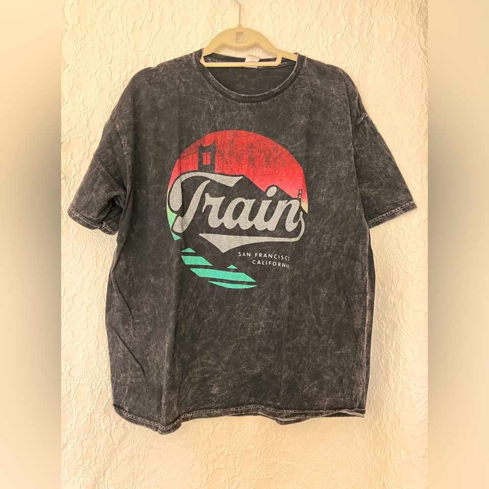 TRAIN San Francisco denim shirt XL Used